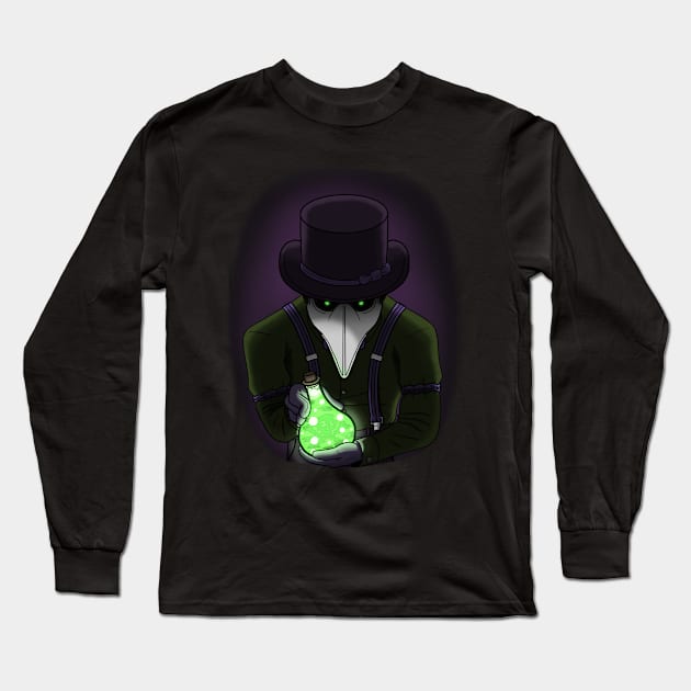 Wicked Apothecary Long Sleeve T-Shirt by Cody Litman